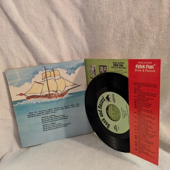 Treasure Island Book & Record - Picture 6 of 9